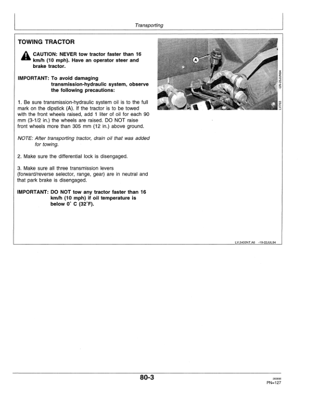 John Deere 5400N, 5500N Tractors Operator's Manual (OMLV62124) - Image 2