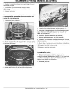 Alternative view of John Deere 990 Compact Utility Tractor with Gear Transmission (190001-) Operator's Manual (OMLVU10907)