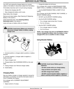 Alternative view of John Deere 4500, 4600, 4700 Compact Utility Tractors Operator's Manual (OMLVU10940)