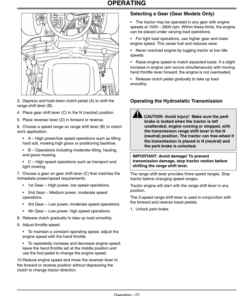 Alternative view of John Deere 4500, 4600, 4700 Compact Utility Tractor Operator's Manual (OMLVU11185)