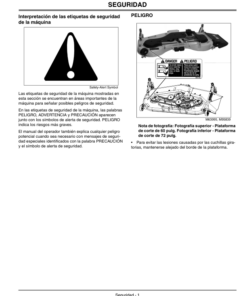 Alternative view of John Deere 60, 72 Inch Mid-Mount Mowers for 4210, 4310, 4410 CUT Operator's Manual (OMLVU13008)