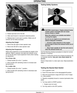 Alternative view of John Deere Compact Utility Tractor 4010 Operator's Manual (OMLVU13343)