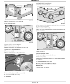 Alternative view of John Deere Mid-Mount Mower 60-In (030001-), 72-In (LC320001-); 72-In (MC010001-) 7-Iron Operator's Manual (OMLVU16869)