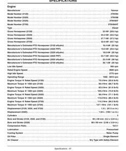 Alternative view of John Deere 3120, 3320, 3520 & 3720 Compact Utility Tractors North America Operator's Manual (OMLVU17926)