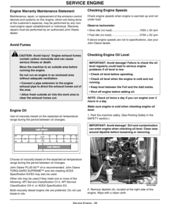Alternative view of John Deere 2520 Compact Utility Tractor (106001-) Operator's Manual (OMLVU18901)