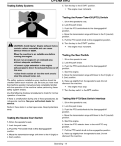Alternative view of John Deere 2520 Compact Utiltiy Tractor (400001-) Operator's Manual (OMLVU20933)