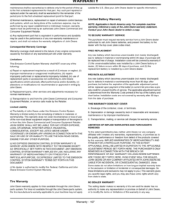 Alternative view of John Deere 3120, 3320, 3520 & 3720 Compact Utility Tractor Australian Edition Operator's Manual (OMLVU20934)