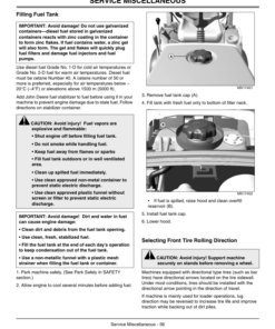 Alternative view of John Deere 2210 Compact Utility Tractor (110001-) Operator's Manual (OMLVU21139)