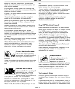 Alternative view of John Deere Compact Utility Tractor 3320 - (330001-710000) 3520 - (358001-710000) 3720 - (380001-710000) European Edition Operator's Manual (OMLVU22973)
