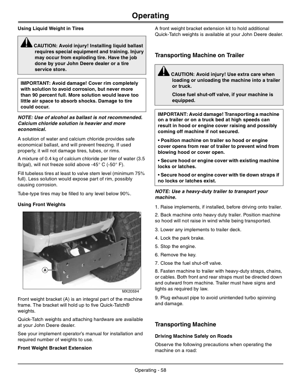 John Deere 3320, 3520 & 3720 Compact Utility Tractors Open Station Models (710001-909999) Cab Models (740001-939999) North America Operator's Manual (OMLVU23778) - Image 2