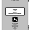 John Deere 54-Inch Quick-Hitch Snowblowers Compatible with JD Compact Utility Tractors with Quick-Hitch North America (020001-) Operator's Manual (OMLVU24141)