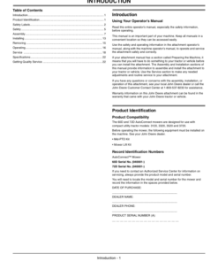 Alternative view of John Deere Auto Connect Mid Mount Mower - 60D, 72D (040001-) Operator's Manual (OMLVU25182)