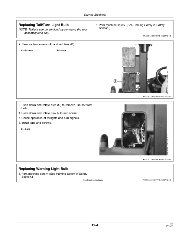 John Deere 1023E (310001-), 1025R (110001-) Compact Utility Tractors (December 2012) (Export Edition) Operator's Manual (OMLVU25848) - Image 3