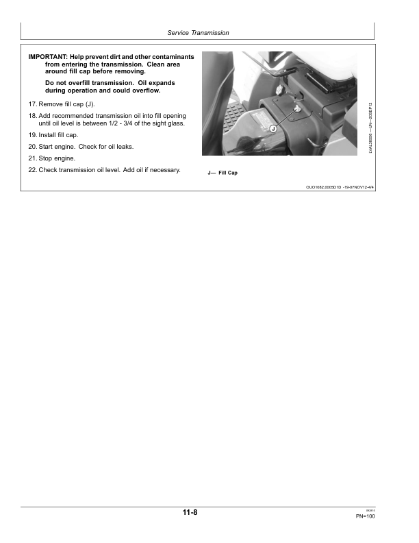 John Deere 2025R, 2027R, 2032R Compact Utility Tractors (010001-) Operator's Manual (OMLVU26876) - Image 2