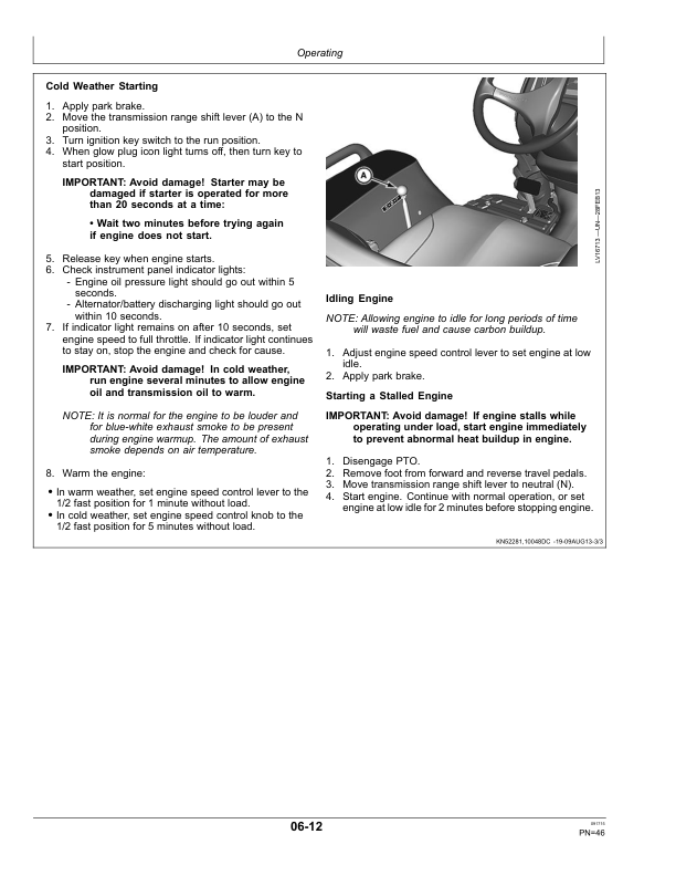 John Deere 3036E Compact Utility Tractors European Edition (610000-) Operator's Manual (OMLVU28669) - Image 2