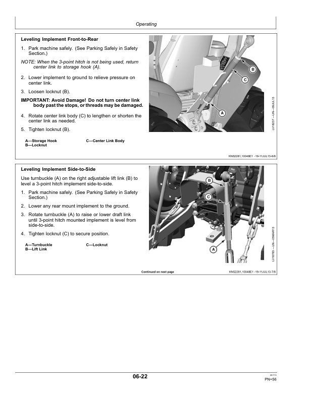 John Deere 3036E Compact Utility Tractors European Edition (610000-) Operator's Manual (OMLVU28669) - Image 3