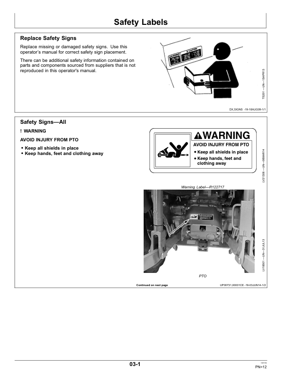 John Deere 3033R, 3039R & 3046R Compact Utility Tractors (North American) Operator's Manual (OMLVU28866) - Image 2