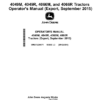 John Deere 4049M, 4049R, 4066M & 4066R Tractors Operator's Manual (OMLVU29871)