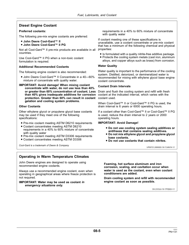 John Deere 4049M, 4049R, 4066M & 4066R Tractors Operator's Manual (OMLVU29871) - Image 2