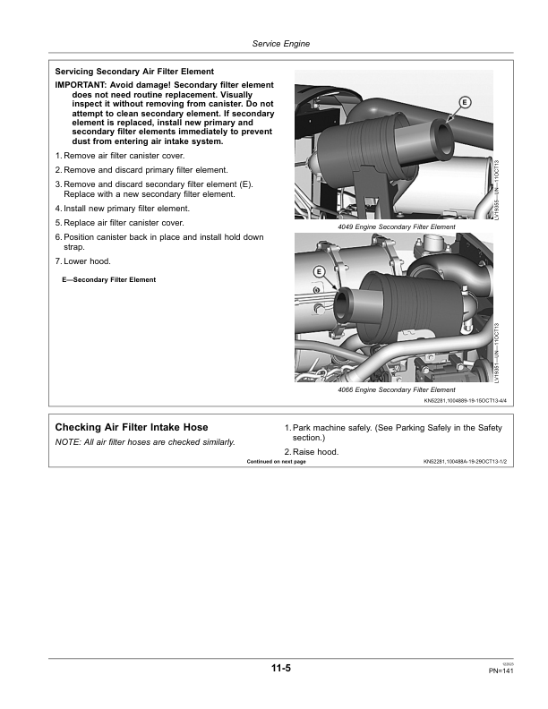 John Deere 4049M, 4049R, 4066M & 4066R Tractors Operator's Manual (OMLVU29871) - Image 3