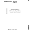 John Deere 260B Backhoe Operator's Manual (OMLVU30997)