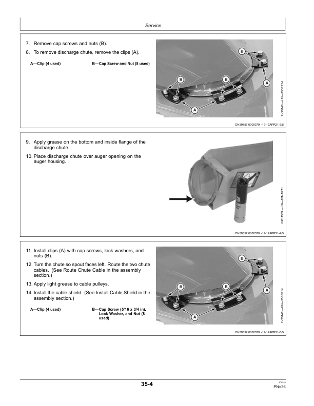 John Deere 47, 54, 59, 60 Inch Snowblower (130001-) (North America) Operator's Manual (OMLVU31082) - Image 2