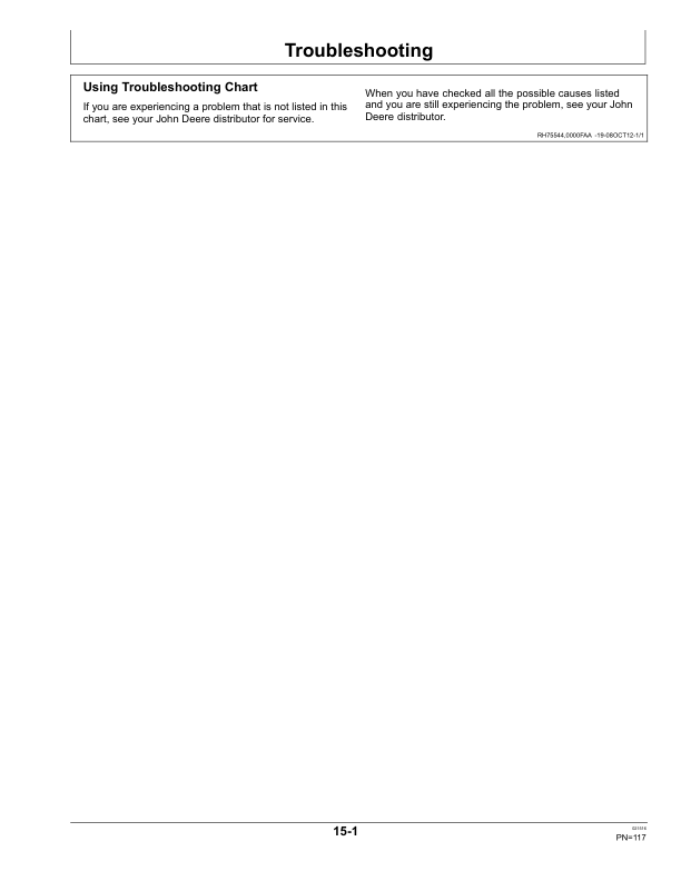 John Deere 1026R Compact Utility TractorEuropean Edition (August 2015) Operator's Manual (OMLVU31725) - Image 2