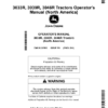 John Deere 3033R, 3039R & 3046R Tractors (North America) (HJ100001-KK999999) Operator's Manual (OMLVU32595)