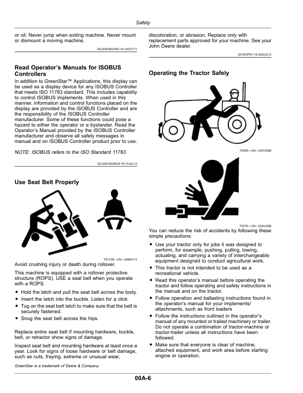 John Deere 3033R, 3039R & 3046R Tractors (North America) (HJ100001-KK999999) Operator's Manual (OMLVU32595) - Image 3