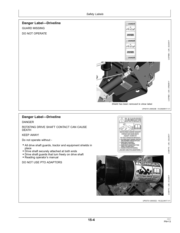 John Deere 60 Inch Rotary Broom Operator's Manual (OMLVU33942) - Image 2