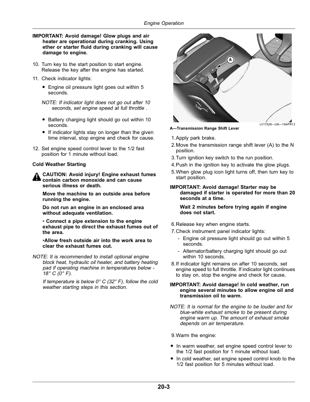 John Deere 3033R, 3038R & 3045R Tractors (Export with European Configurations) Operator's Manual (OMLVU34105) - Image 3
