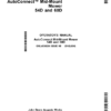 John Deere 54D & 60D AutoConnect Mid-Mount Mowers Operator's Manual (OMLVU34254)