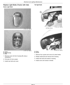 Alternative view of John Deere 3033R, 3039R & 3046R Tractors (Export to Japan) Operator's Manual (OMLVU35706)