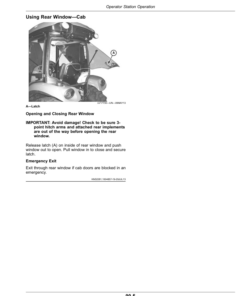 Alternative view of John Deere 3033R, 3038R, 3045R Tractors Operator's Manual (OMLVU36000)