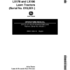 John Deere LX172, LX176, LX178 & LX186 Lawn Tractors Operator's Manual (OMM111804)
