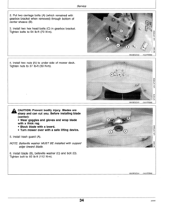 Alternative view of John Deere 72-Inch (Direct Drive) Side Discharge Mower (-140000) Operator's Manual (OMM113012)