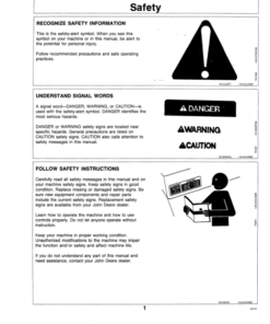 Alternative view of John Deere 31B Posthole Digger Operator's Manual (OMM113388)