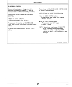 Alternative view of John Deere STX30, STX38 Lawn Tractors (100001-) Operator's Manual (OMM113863)