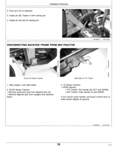 Alternative view of John Deere 7 Backhoe Operator's Manual (OMM113912)