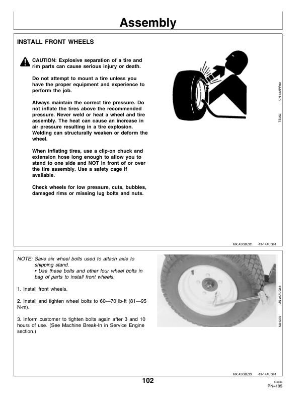 John Deere F915, F935 Front Mower (010001-) Operator's Manual (OMM113938) - Image 2