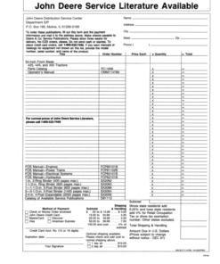 Alternative view of John Deere 54 Inch Front Blade (010001-040000) Operator's Manual (OMM114789)