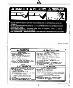 Alternative view of John Deere 60-Inch Mid-Mount Mower - 70 Series Tractors Operator's Manual (OMM115534)