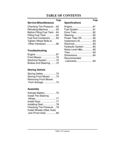 Alternative view of John Deere F1145 Front Mower (010001-) Operator's Manual (OMM115819)