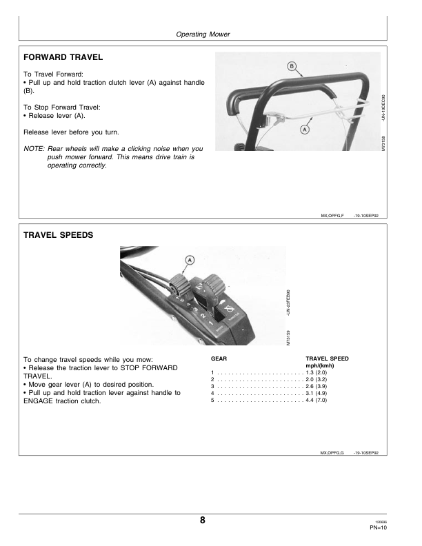 John Deere 14SC 21-In. Walk-Behind Mower Operator's Manual (OMM118175) - Image 2