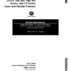 John Deere 2-Bag Bagger for R, S Series Riders, STX's 100, 200, 300, 400 Series, GT Series Lawn, Garden Tractors Operator's Manual (OMM118316)