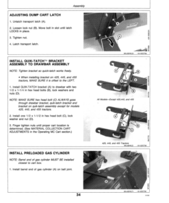 Alternative view of John Deere MC519 Material Collection Utility Cart (-040425) Operator's Manual (OMM118776)