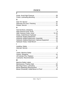 Alternative view of John Deere 246 Rotary Broom for Front Mount Mowers Operator's Manual (OMM119924)