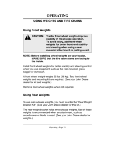 Alternative view of John Deere LX172, LX176, LX178 & LX188 Lawn Tractors Operator's Manual (OMM120367)