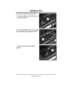 Alternative view of John Deere F710 & F7125 Front Mowers (North American) Operator's Manual (OMM120581)
