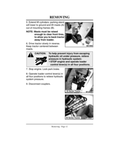 Alternative view of John Deere 60, 70 & 70A Loaders Operator's Manual (OMM120877)